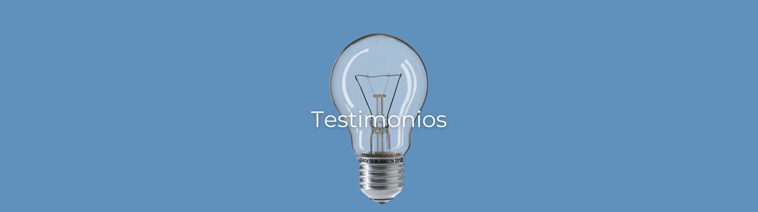 Testimonios